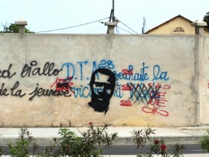 Expression murale à Dakar. Crédits : Pascal Scallon-Chouinard