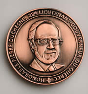 Médaille du Lieutenant-gouverneur.